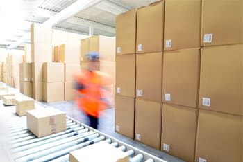 DPD Kartons im Versand