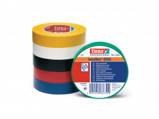 PVC-Isolierband tesa 4252 15mm - 10m - schwarz