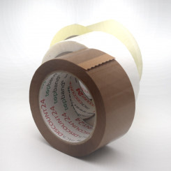 PP-Packband topband EXTRA (leise,32my+Kleber,50mm) transparent